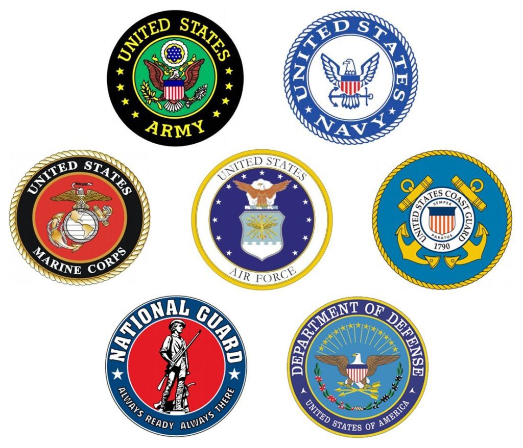 US Military Logos Training Werks