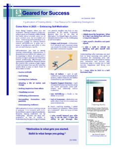 Geared for Success Newsletter